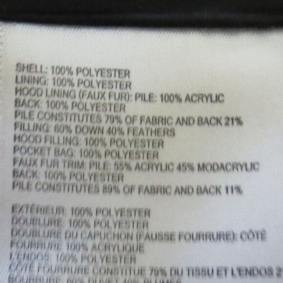 Laundry by Shelli Segal Full Length Puffer  with hood Black  XS  NWOT - Picture 14 of 14